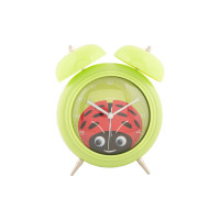 Budík Karlsson KA5980GR Peekaboo Ladybug, 19cm